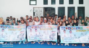 Nopriwan Jaya Kukuhkan Ratusan Relawan Nona Tim Pemenangan Kecamatan Tulang Bawang Tengah Tingkat Korcam, Kordes Dan Korlap