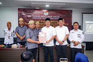 Sah…! KPU Tubaba Umumkan Ir. Nopriwan Jaya Dan Nadirsyah Bupati dan Wakil Bupati Priode 2025-2030