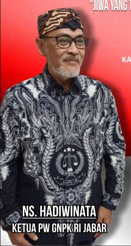 Nana Supriatna Hadiwinata, Ketua GNPK-RI Provinsi Jawa Barat menyikapi rotasi esalon II dan pergeseran posisi Sekda Kab. Cirebon. Selasa (15/07/25).