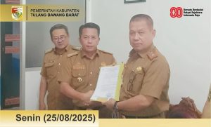 Rizal Irawan Ditunjuk Sebagai PLT Kepala Dinas Koperindag Tulang Bawang Barat Gantikan Herliyanti