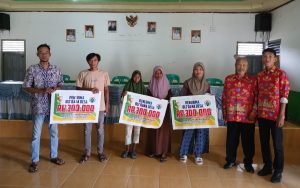 Pemerintah Tiyuh Penumangan Baru Salurkan BLT Dana Desa Tahun 2025 untuk 30 KPM